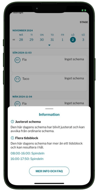 Justera_schema