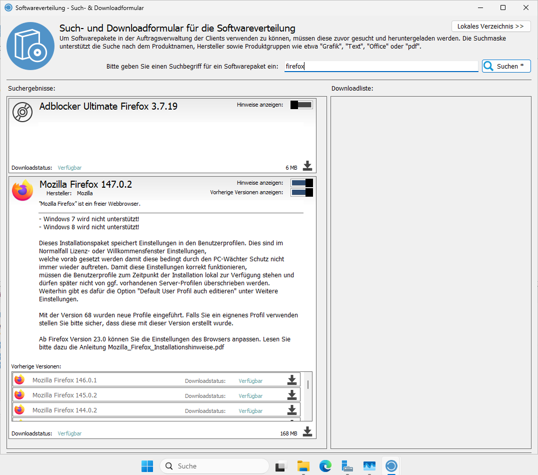 Softwareverteilung mit HDGUARD.deploy